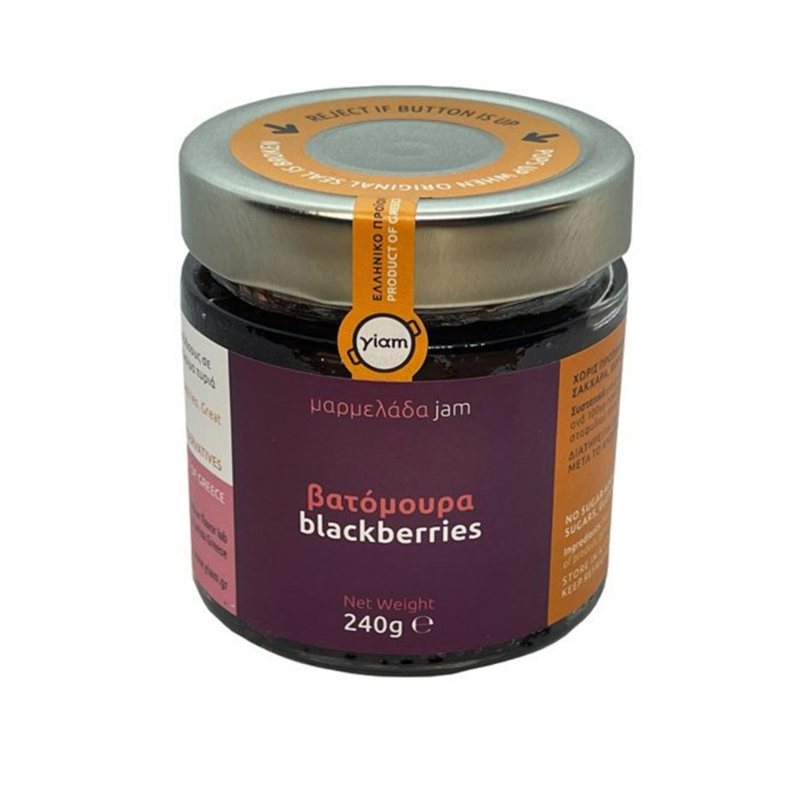 Jam Blackberries without Sugar ‘Yiam’