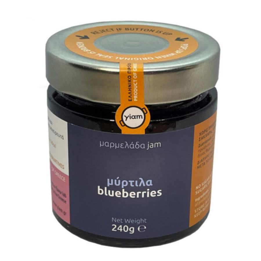 Jam Blueberries without Sugar ‘Yiam’