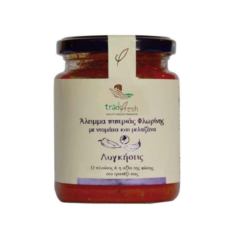 Florina Pepper Spread with Tomato and Aubergine ‘Tradifresh’ 260gr