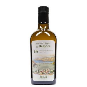 Organic Extra Virgin Olive Oil 'Mer des Oliviers de Delphes' 500ml