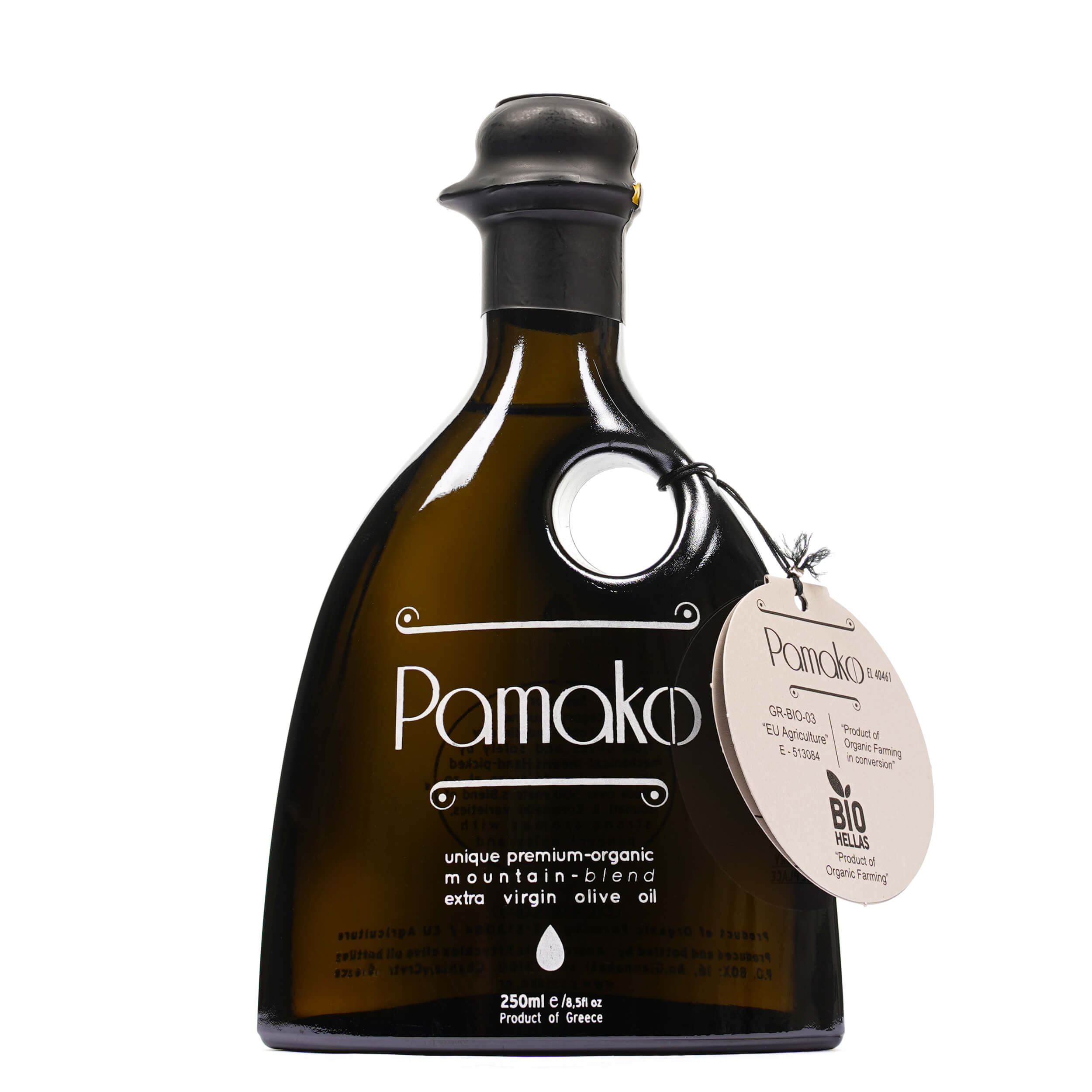 Organic Extra Virgin Olive Oil Blend ‘Pamako’ 250ml-savvasmykonos.gr