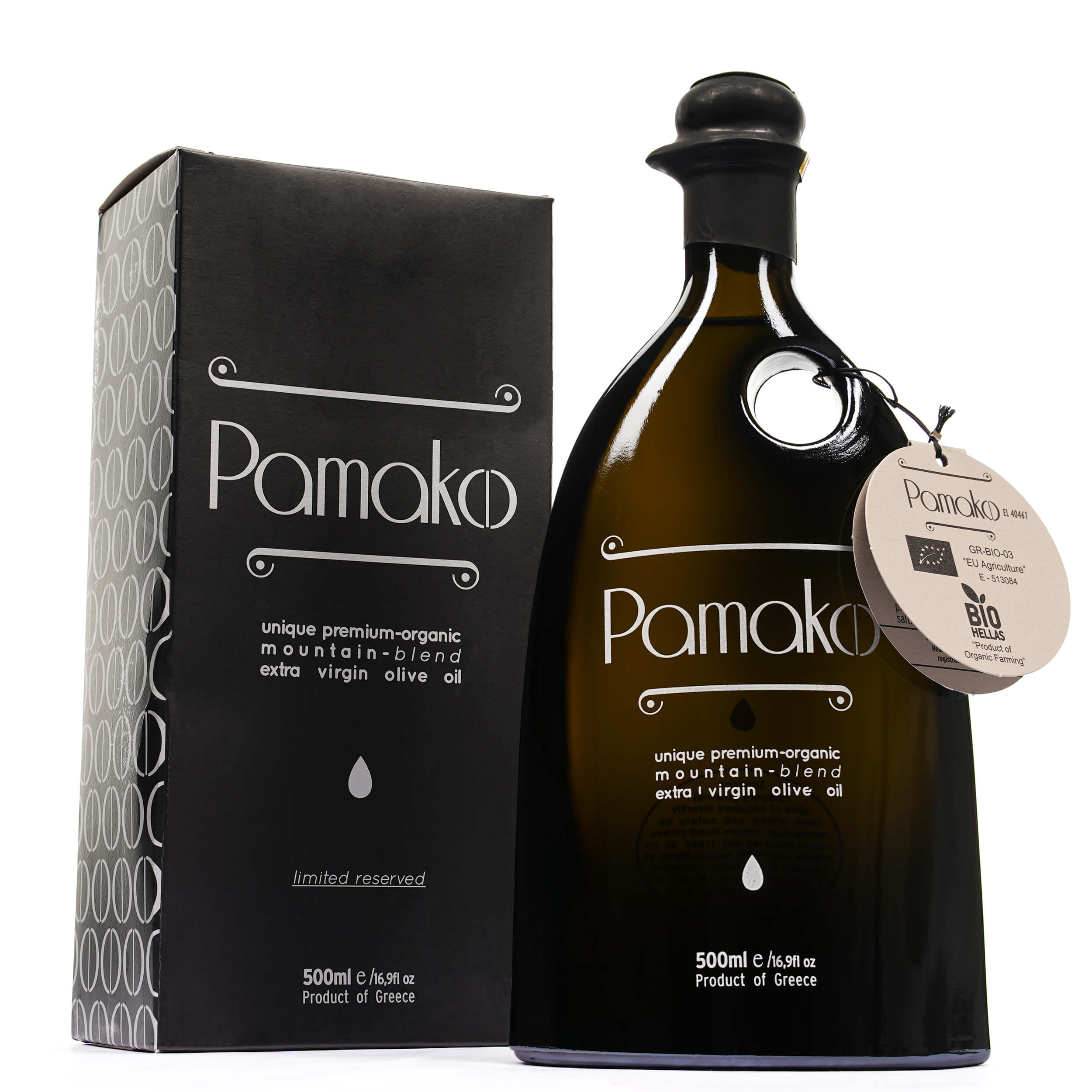 Organic Extra Virgin Olive Oil Blend ‘Pamako’ 500ml1 -savvasmykonos.gr