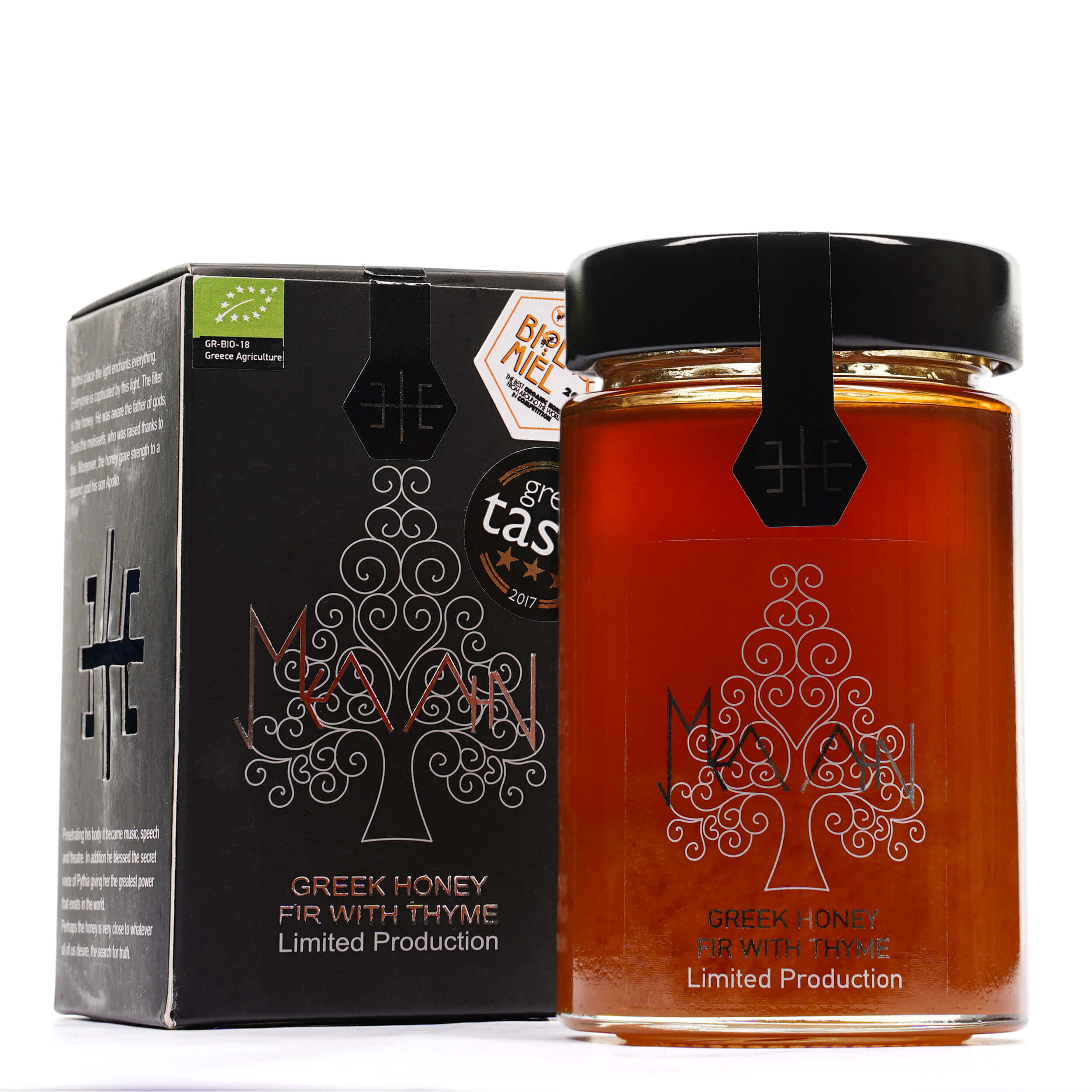 Organic Fir & Thyme Honey ‘Mellin’ 250gr 1