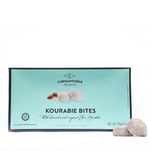 Kourabie Bites with Almonds and Chios Mastiha PDO 'Chrisanthidis Delights' 270gr