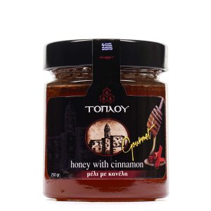 Flower Honey with Cinnamon ‘Toplou’ 250gr