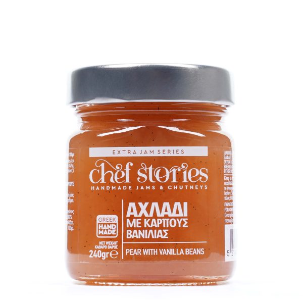 Jam with Pear and Vanilla Nuts 'Chef Stories' 240gr