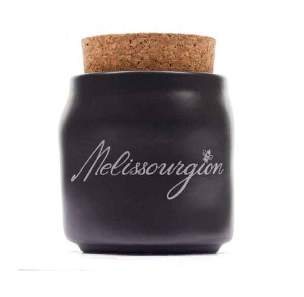 Organic Wild Oak Honey in Creamic Black ‘Melissourgion’